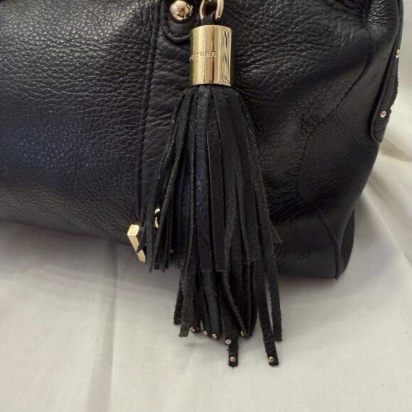 Vintage 2002 JUICY COUTURE Y2K Soft Leather Deveo Bag With Tassel - Picture 4 of 12